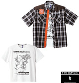b-one-soul チェックシャツ+Tシャツ(半袖)