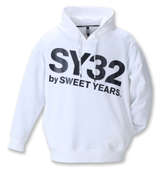 SY32 by SWEET YEARS ビッグロゴプルパーカー