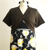 LANE BRYANT ボレロ ブラウン
