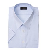 MANCHES レギュラーカラーシャツ(半袖)