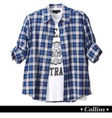 COLLINS シャツ+Tシャツ半袖