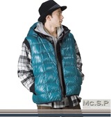 Mc.S.P パーカーダウンベスト