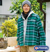 OUTDOOR PRODUCTS チェックオーバーシャツ