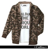 COLLINS ジップパーカー+Tシャツ半袖