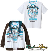 kailua Bay ジップパーカー+Tシャツ半袖