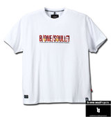 b-one-soul チェックロゴ半袖Tシャツ