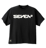 SEVEN2 ロゴ総柄プリント半袖Tシャツ