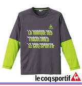 LE COQ SPORTIF フェイクレイヤードTシャツ