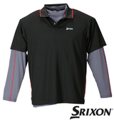 SRIXON 半袖ポロシャツ+ハイネック長袖Tシャツ