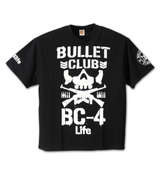 新日本プロレス BULLET CLUB 4Life半袖Tシャツ
