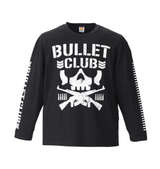 新日本プロレス BULLET CLUB長袖Tシャツ(ビッグロゴ)
