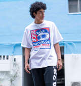 b-one-soul DUCK DUDE STOREロゴ半袖Tシャツ