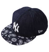 NEW ERA 9FIFTY™ニューヨーク・ヤンキースPaisley Embroideryキャップ