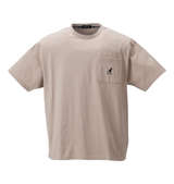 KANGOL 胸ポケット付ロゴプリント半袖Tシャツ