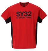 SY32 by SWEET YEARS アスレチックプラクティス半袖Tシャツ